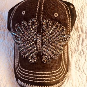 Bling baseball hat